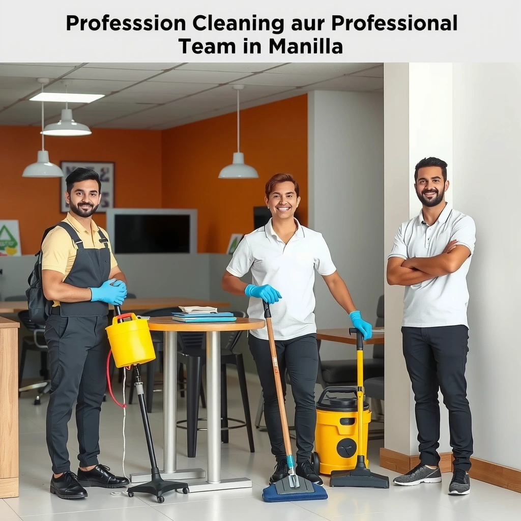 NeatForce cleaning team in action