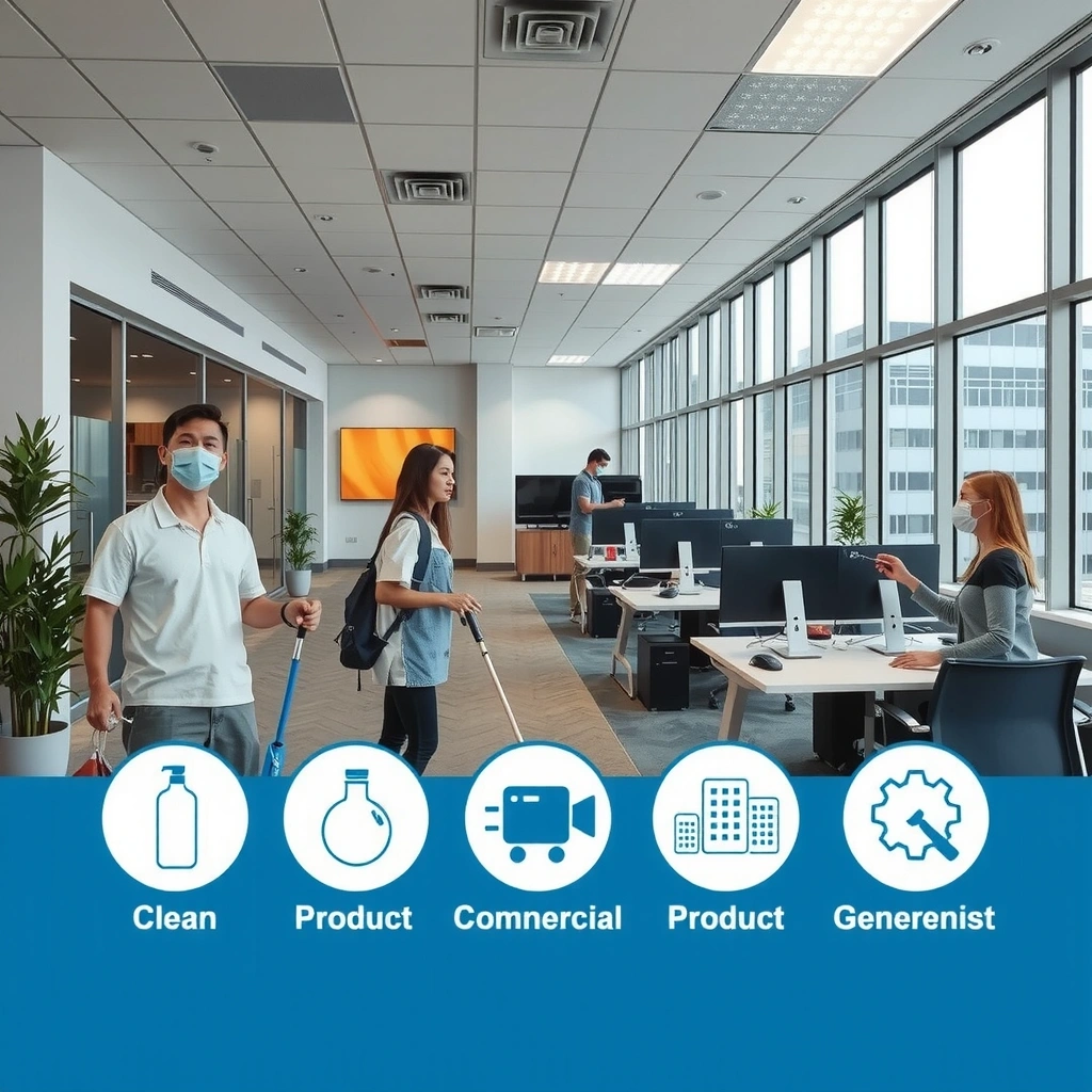 Commercial cleaning services