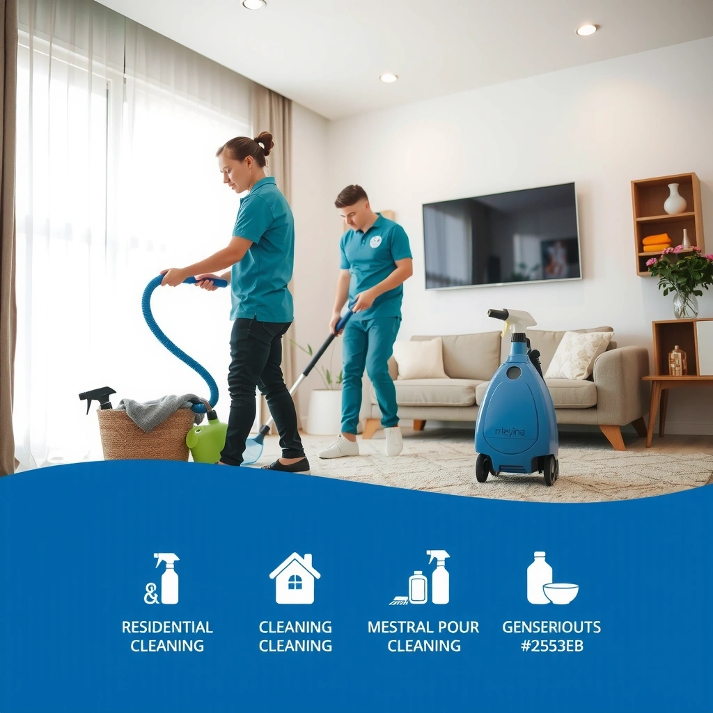 Residential cleaning services