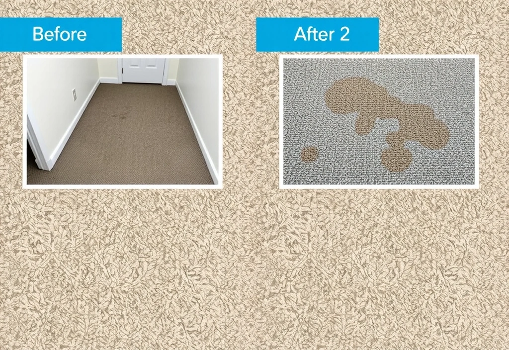 Carpet before cleaning