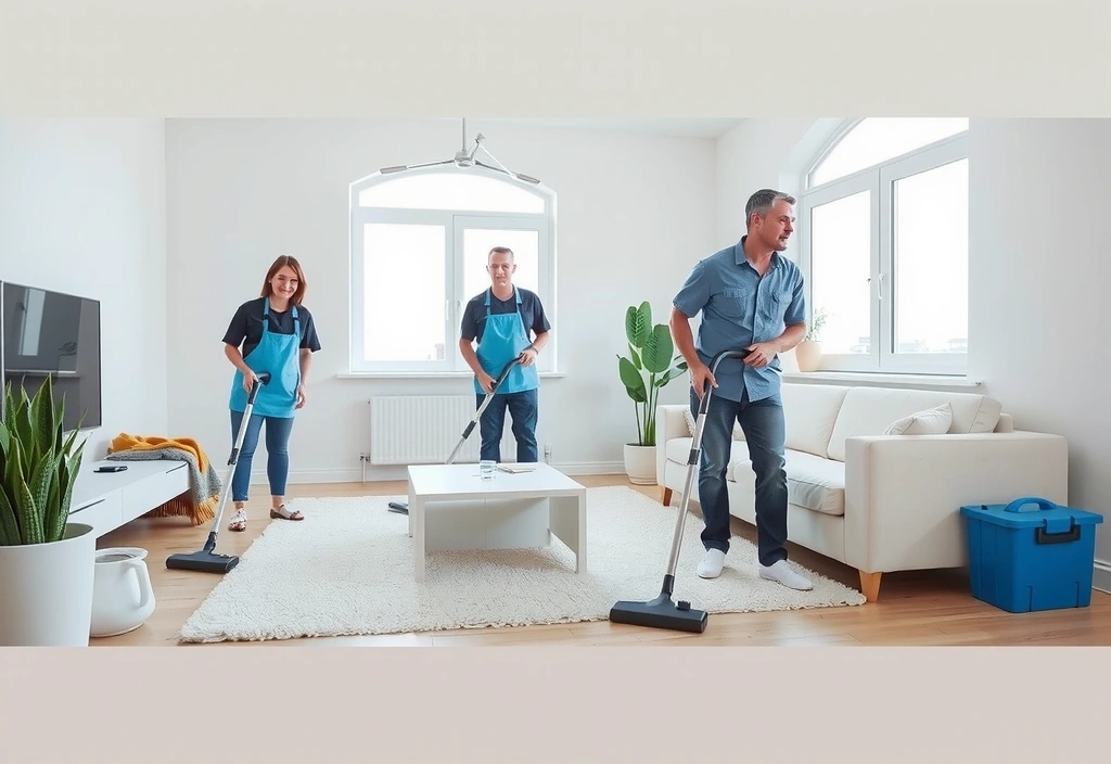 Professional residential cleaning service