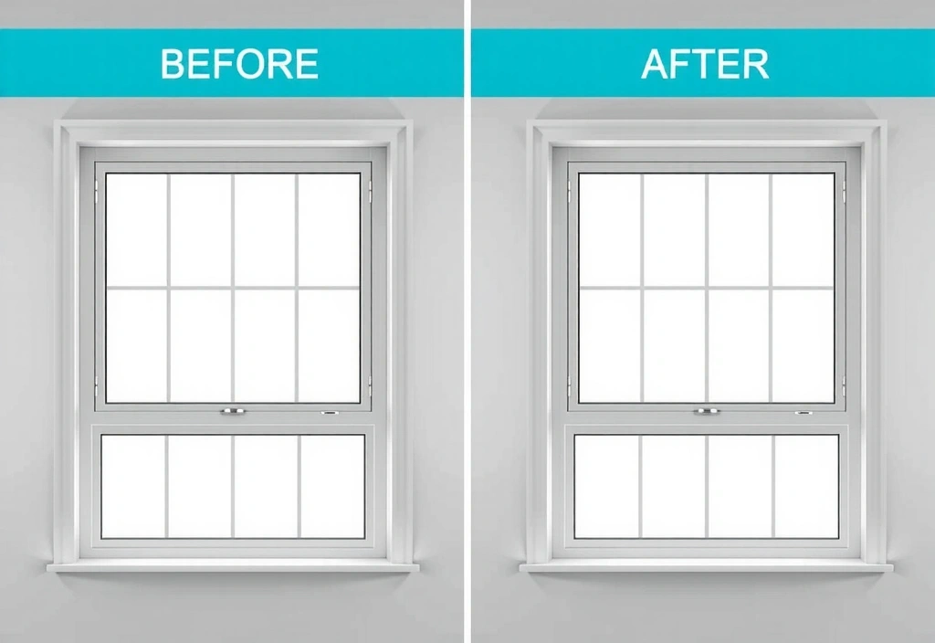 Windows after cleaning